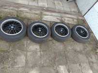 Alufelgi 17 cali Peugeot Citroen 4x108 z oponami letnimi Barum 215/50