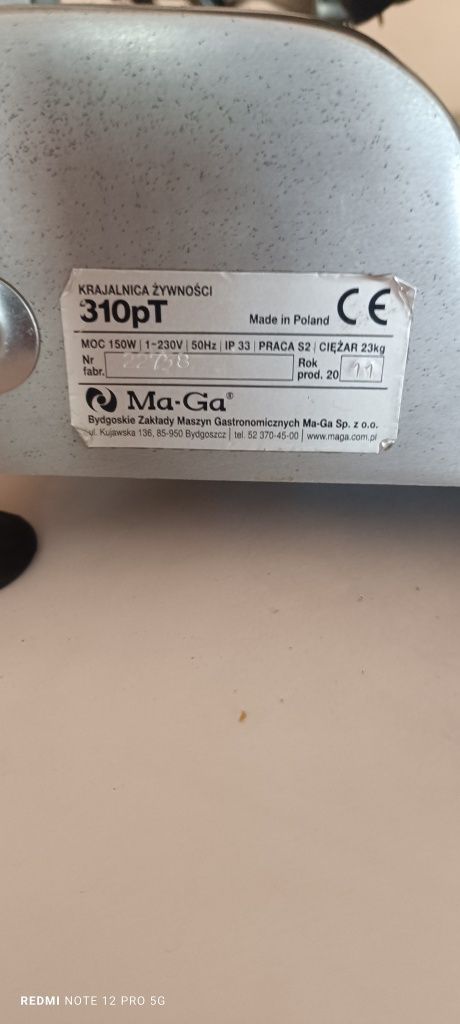 Krajalnica do wędlin