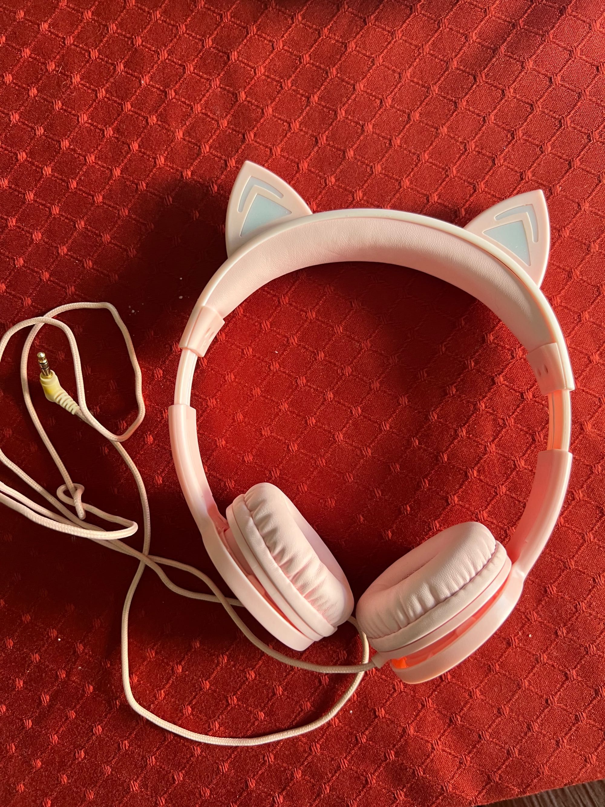 Продаю навушники дитячі рожеві Miniso Японія