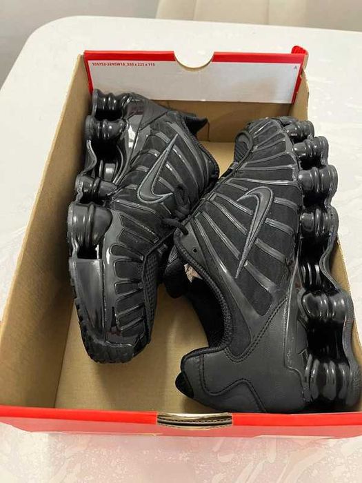 "Trampki" Nike_Shox_TL_Black_R.43