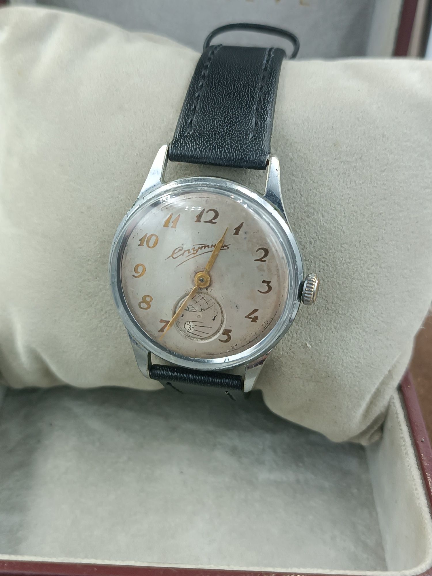 Zegarek sputnik mechaniczny unikat