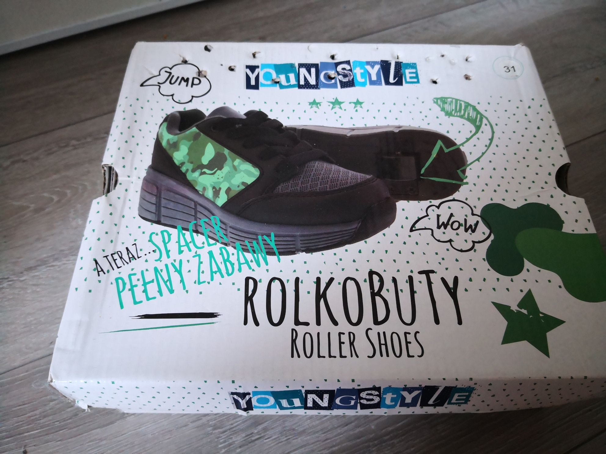 Rolkobuty buty rolki rozm. 31 lub 32 nowe