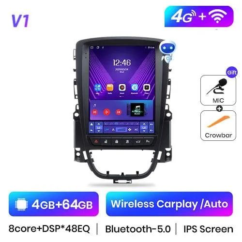 Radio nawigacja Opel Astra J 2009 - 2013 - Android Auto, 4GB, 64GB