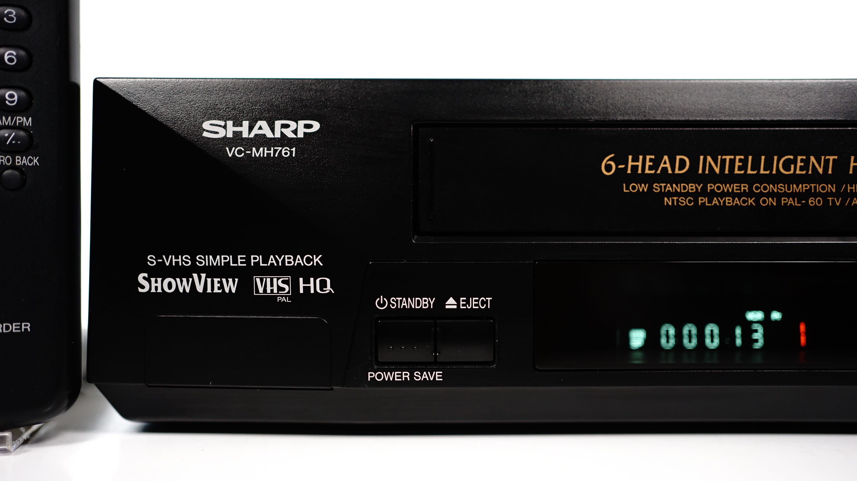 Magnetowid SHARP VC-MH761 6-łowicowy Hi-Fi Stereo SUPER VHS Playback