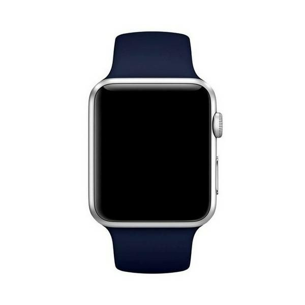 Mercury Pasek Silicon Apple Watch 42/44/ 45 Mm Niebieski/Navy