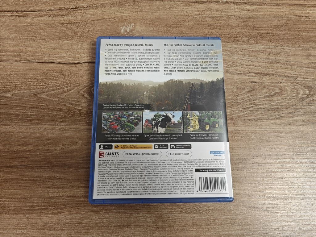 PS5 Farming Simulator 22 Platinum Edition Polska Wersja Językowa