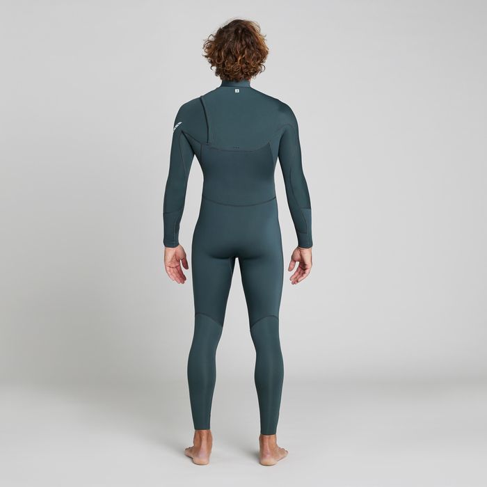 Fato de Surf 900 Neoprene 3/2 mm Homem Verde escuro