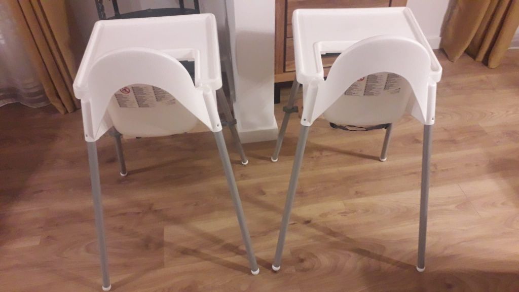 Krzesełka Ikea Antilop po Bliźniaczkach 2 szt.