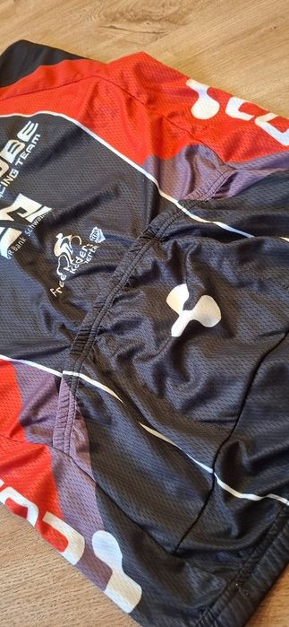 Koszulka kolarska bluza rowerowa długi rękaw na rower XL