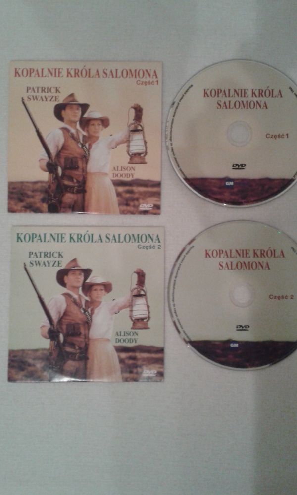 Kopalnie Króla Salomona I i II DVD