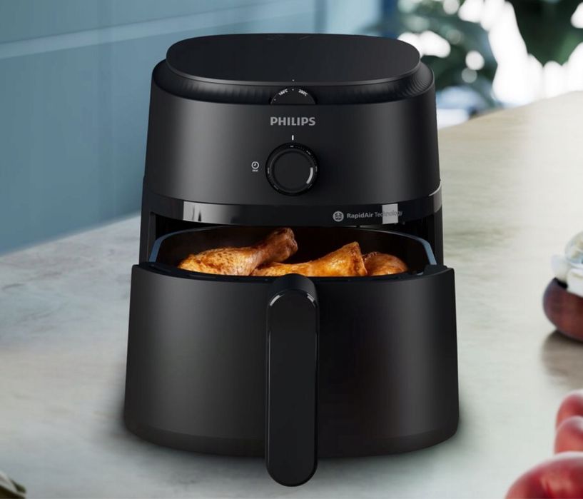 PHILIPS Frytkownica Beztłuszczowa Duża 12 Programów Gotowania Prezent