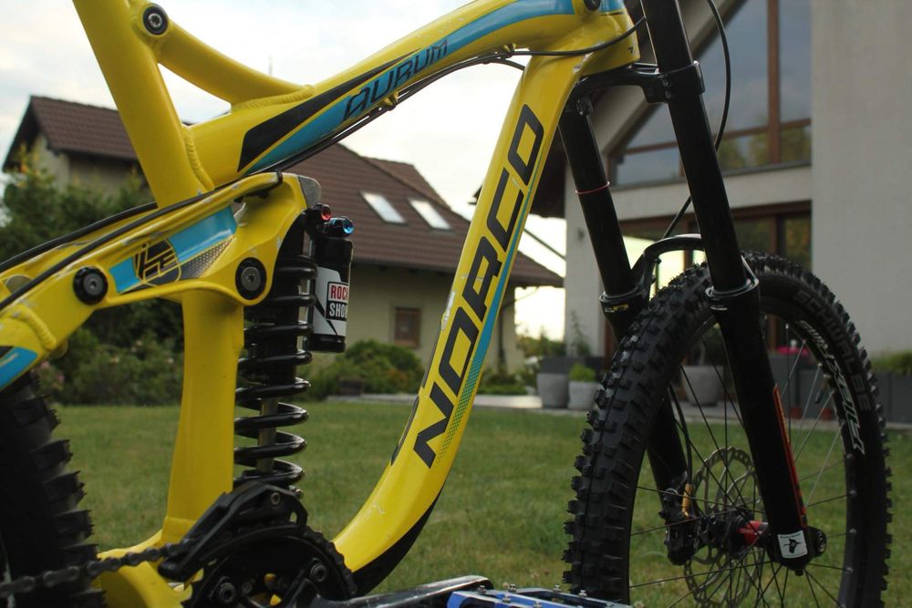 Norco Aurum rower downhill