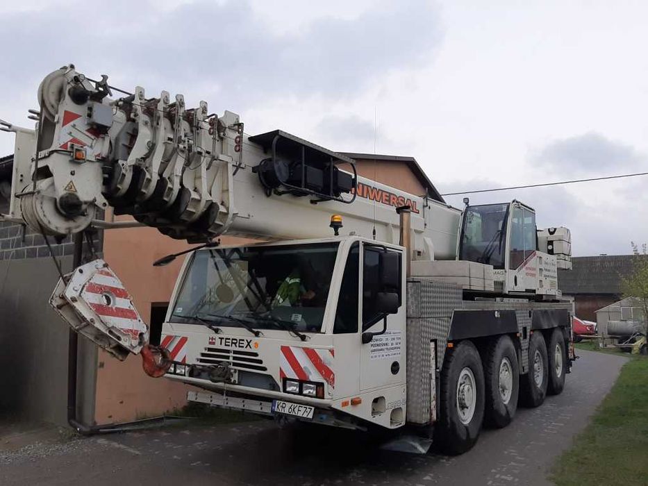 Usługi dźwigowe 30-160t, dźwigi wynajem, dźwig