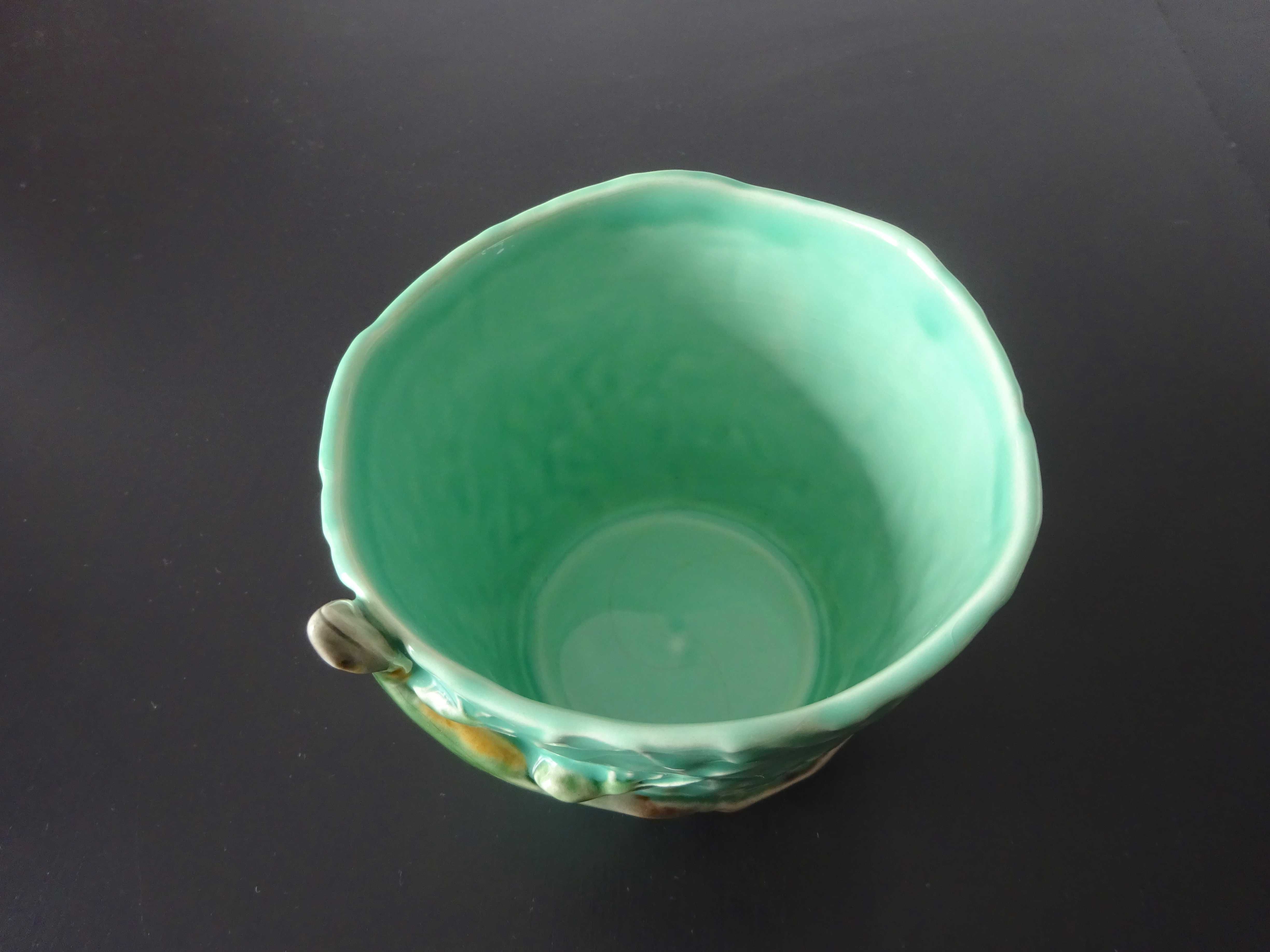 Vasos Bordallo Pinheiro Lagarto e Libelinha
