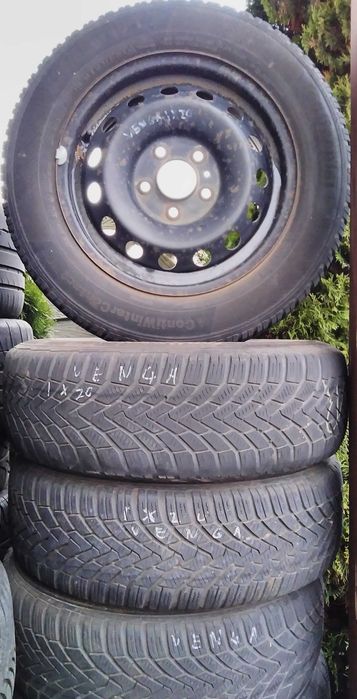 Felgi stalowe koła zimowe opony 195/65 R15 kia venga hyundai ix20
