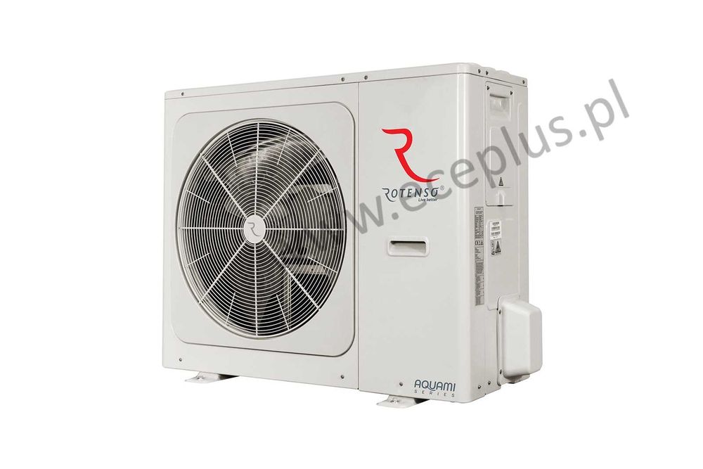 Montaż Pompa ciepła Rotenso Aquami Split 8,3kW AQS80X1o Powietrze-Woda