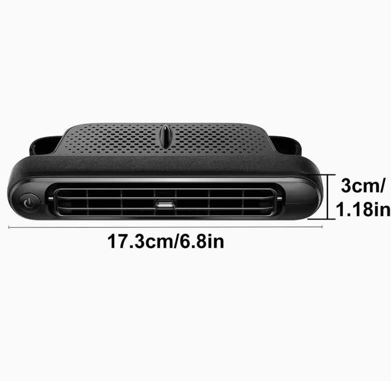 Автомобільний вентилятор кондиціонер в автомобіль 36В USB
