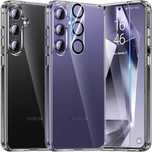 ETUI 5 IN 1 szkło hartowane 2+2 na ekran i aparat do Samsung S24