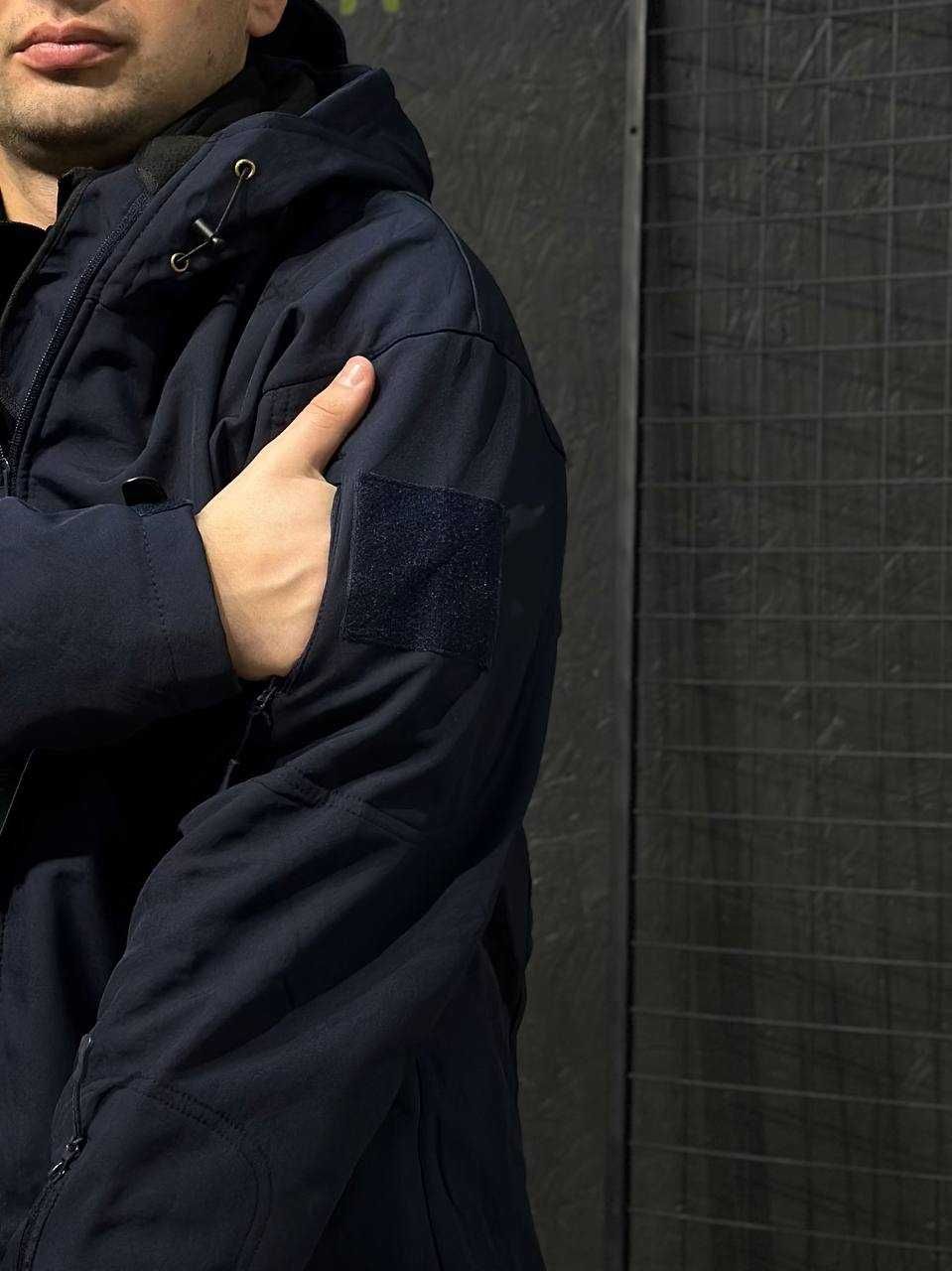 Костюм софтшел Gwild Синій ДСНС Soft Shell на флісі р. S-3ХL