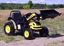 Autko MEGA TRAKTOR Z ŁYŻKĄ-ŁADOWARKĄ na akumulator dla dzieci pojazd
