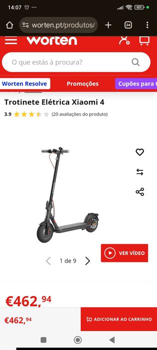 Trotinete elétrica