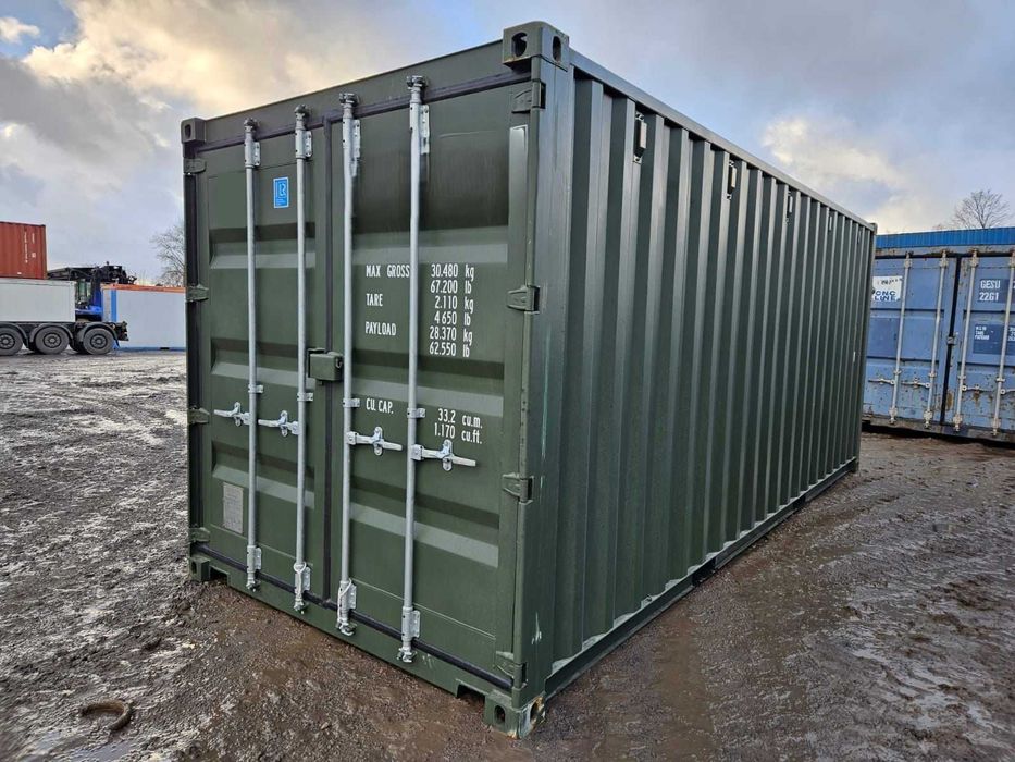 Kontener 20ft DV/DC (6m) – Magazynowy / Morski – Transport Cała Polska