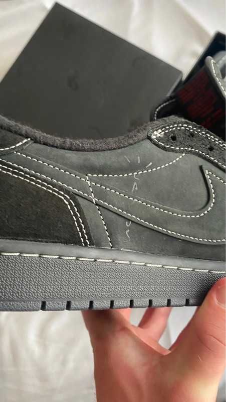 Jordan 1 Retro Low OG SP Travis Scott Black Phantom R.40
