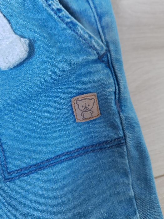 Nowe z metką: Spodnie jeansowe chłopięce Cool Club r. 74