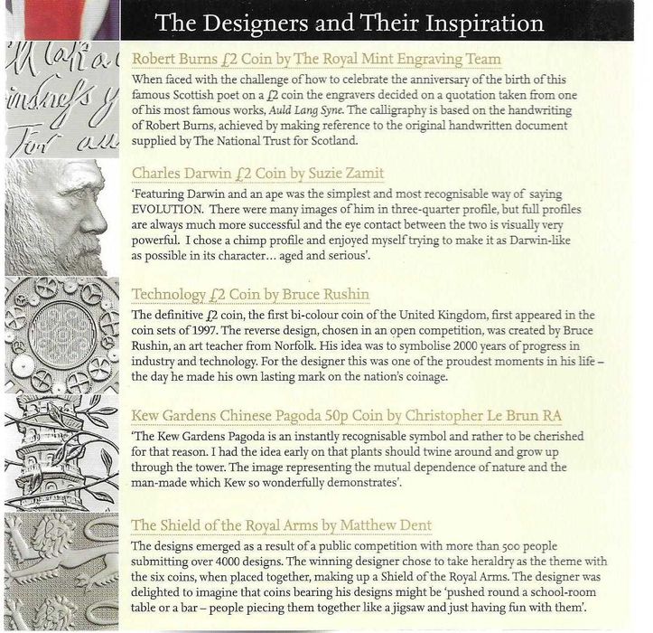Inglaterra - - - "Carteira Anual BNC-2009" - - - - - Moedas