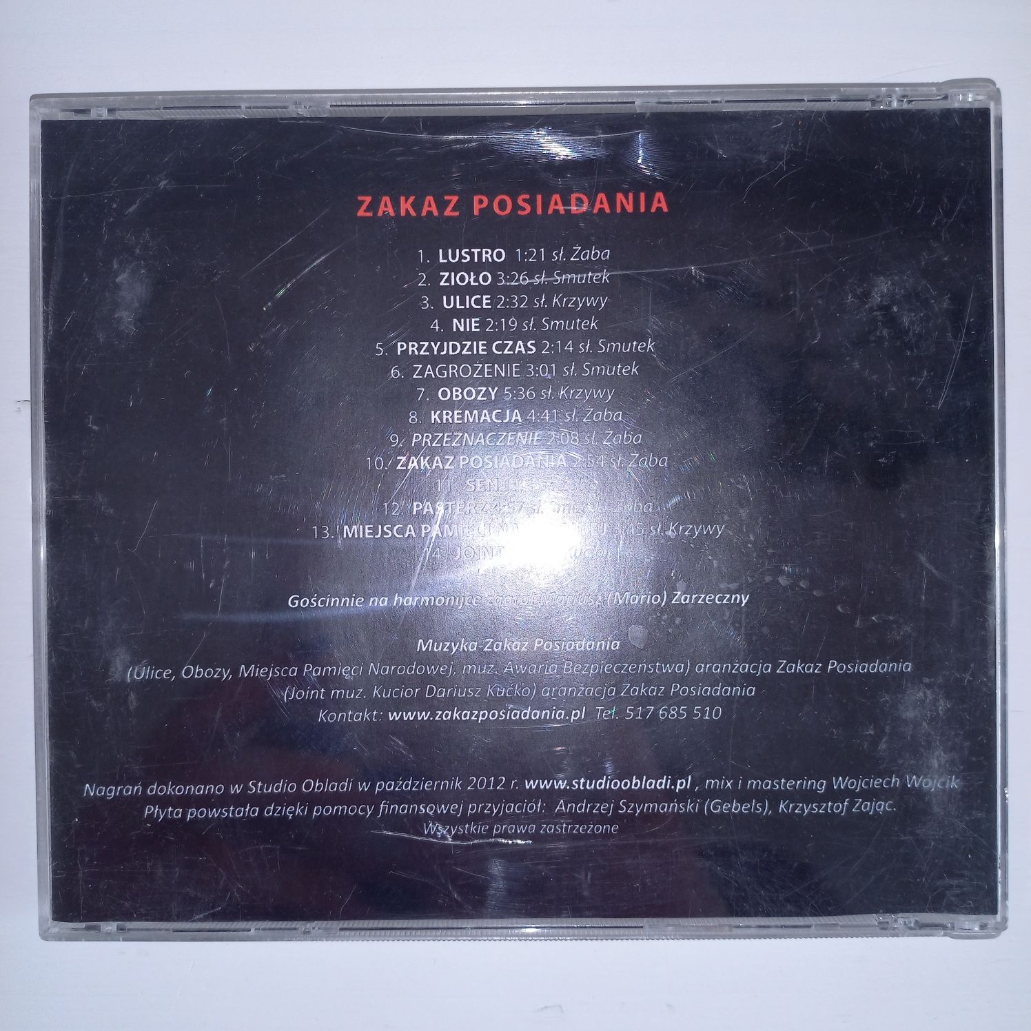 Zakaz posiadania Przyjdzie czas CD