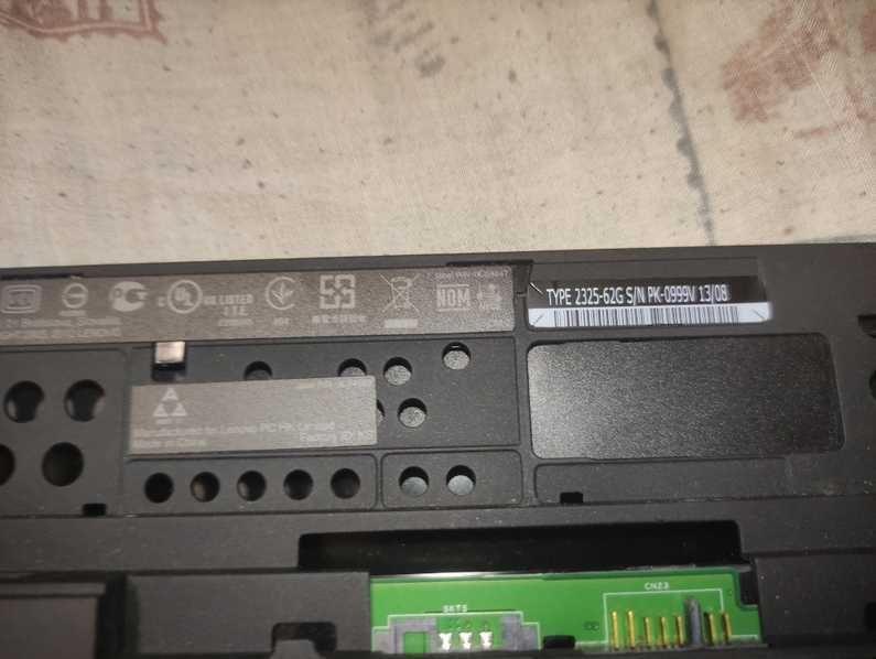 Lenovo ThinkPad X230 – Spód obudowy/dolna część kadłubka (BOTTOM CASE)