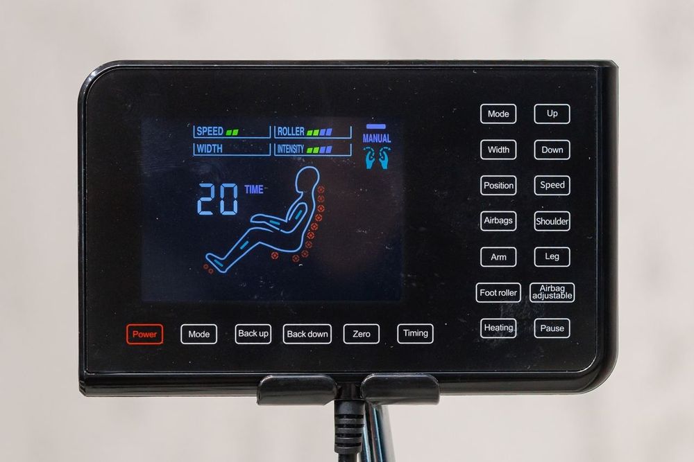 Масажне крісло XZERO Y14 SL Premium Gray Массажное кресло