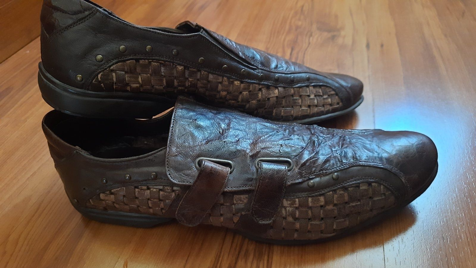Шкіряні чоловічі італійські туфлі.Dino Bigioni.