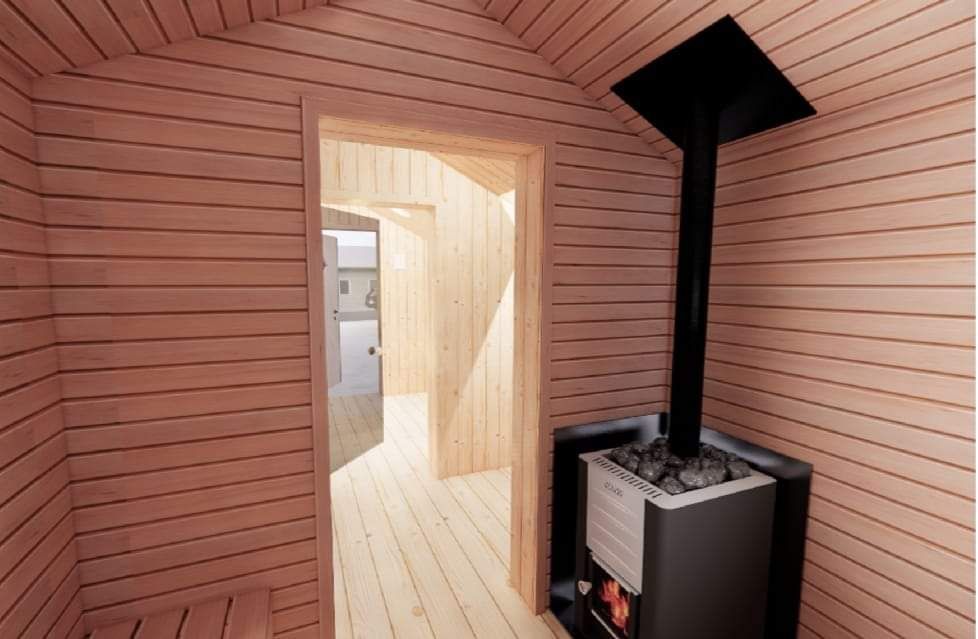 Sauna ogrodowa,sauna nowoczesna