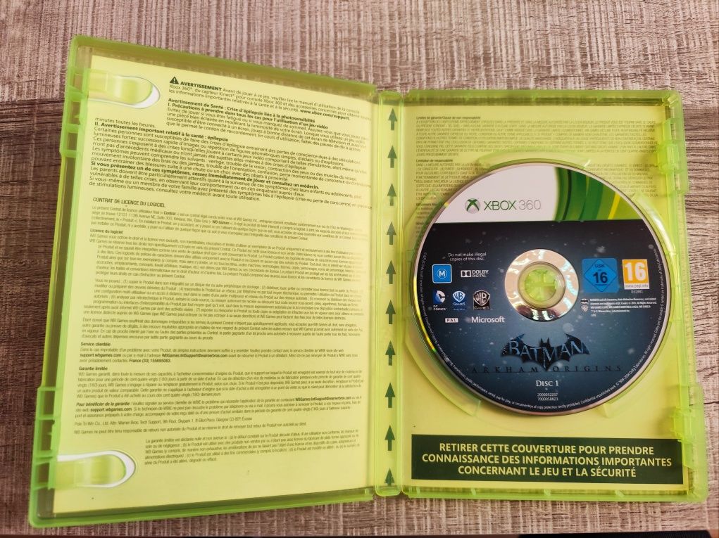 Batman Origins Xbox 360