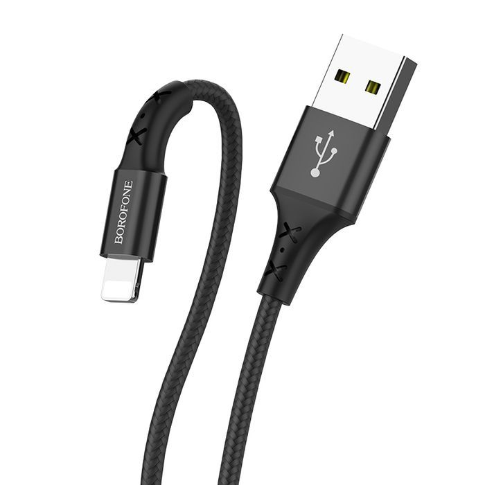 Borofone Kabel Bx20 Enjoy - Usb Na Lightning - 2A 1 Metr Czarny