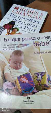 Livros sobre bebés e crianças até aos 3 anos