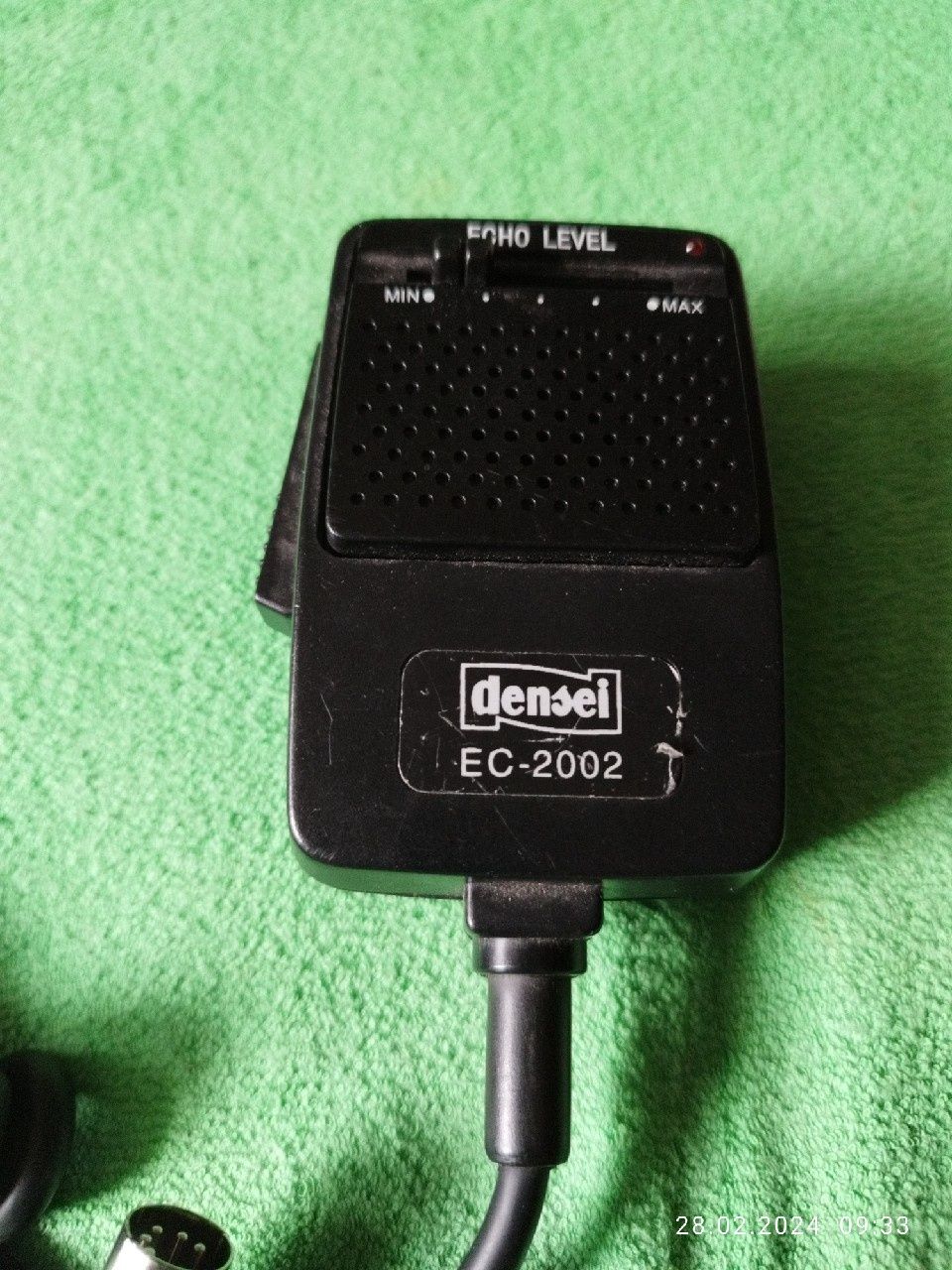 Mikrofon densei 2002 wzmocnienie,echo,pogłos.