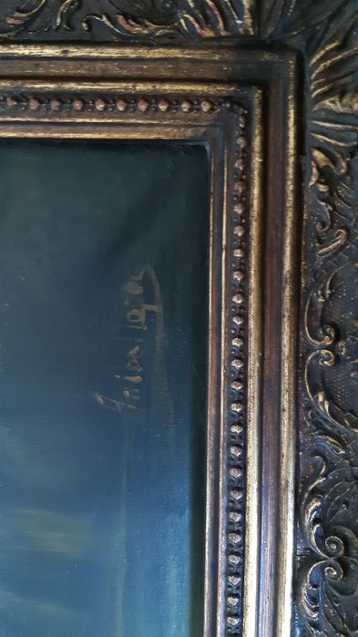 Pintura a óleo de Aníbal Lopes