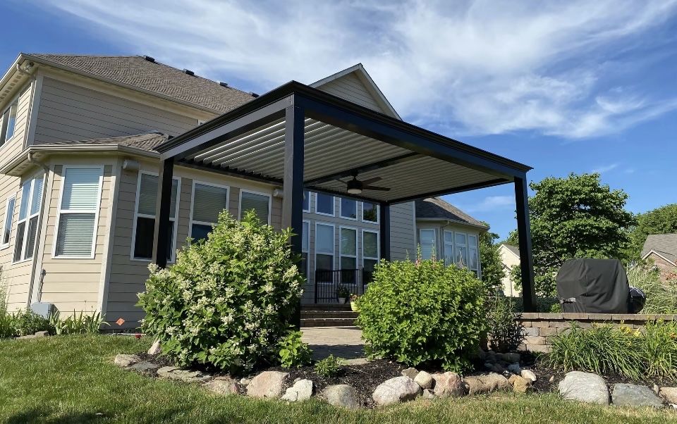 Altana ogrodowa pergola aluminium 3x4 m 300x400 cm