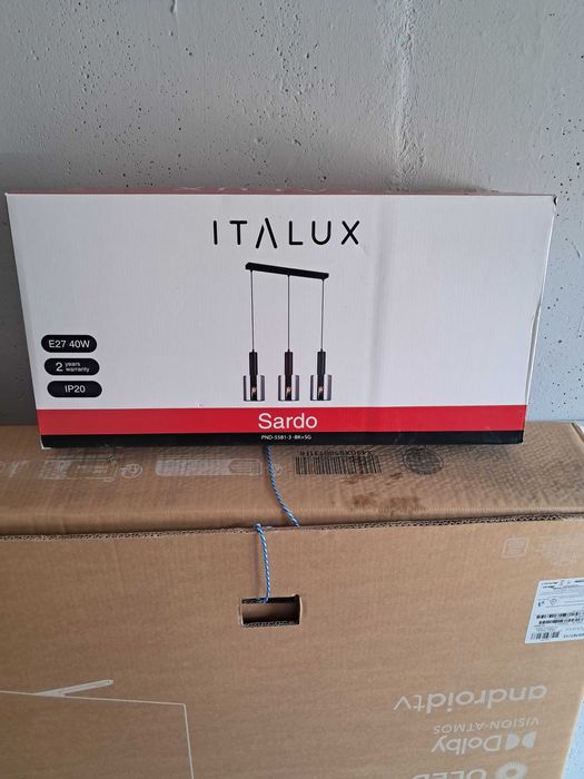 Lampy wiszące  regulowane