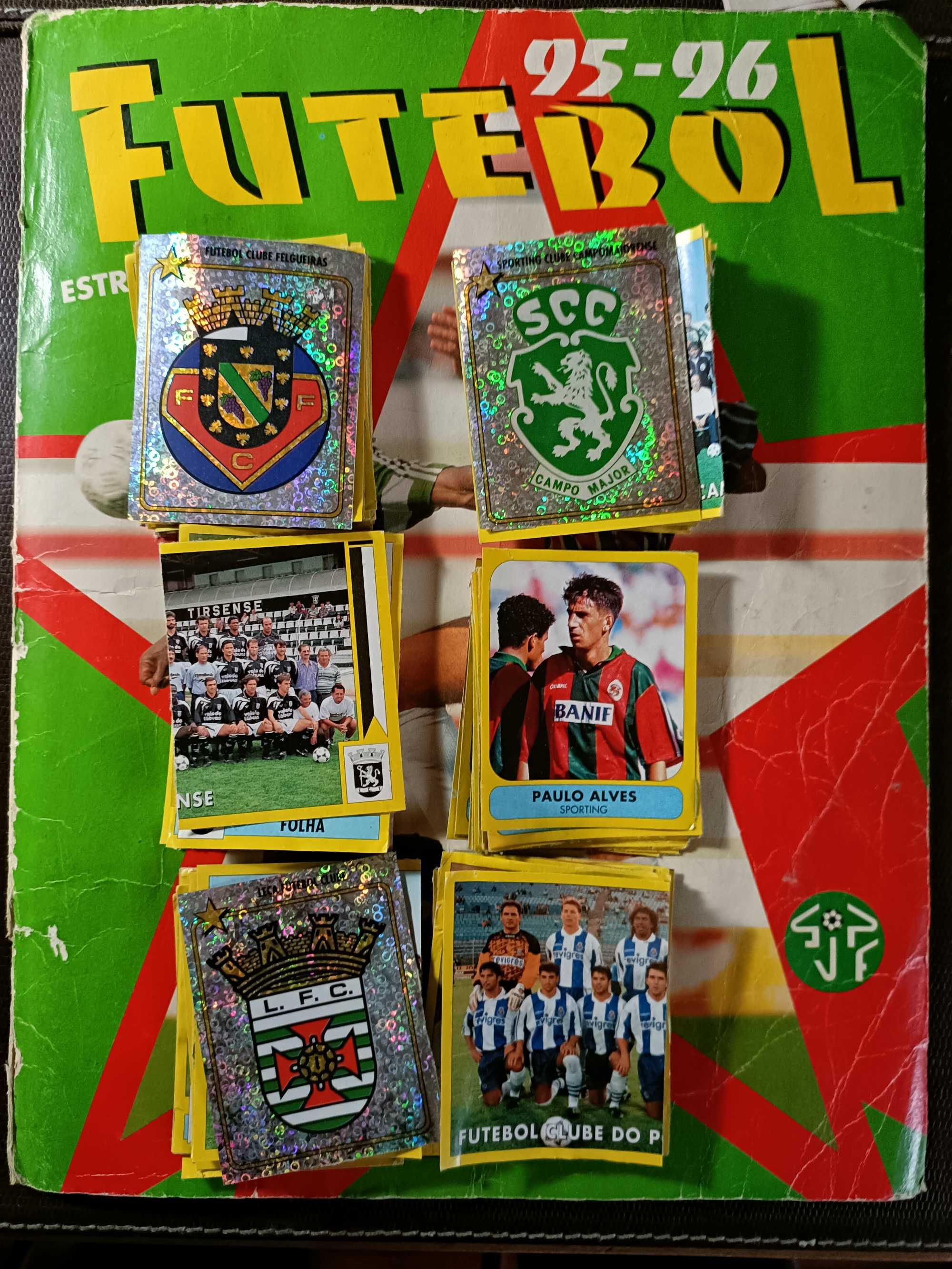 Cromos avulso Futebol 95/96