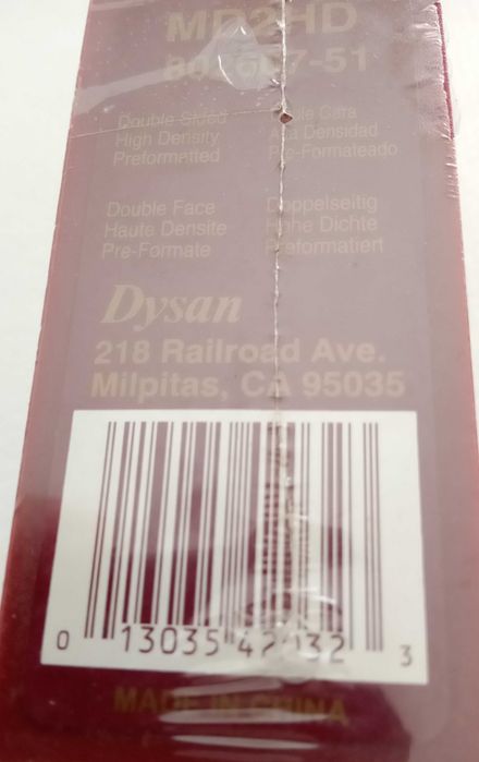 Disquetes de 5.25 , 3M e Dysan 100, cx de 10 un