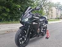 Honda cbr 500 r cbr500rr cbr500r a2 Czarna Niski przebieg