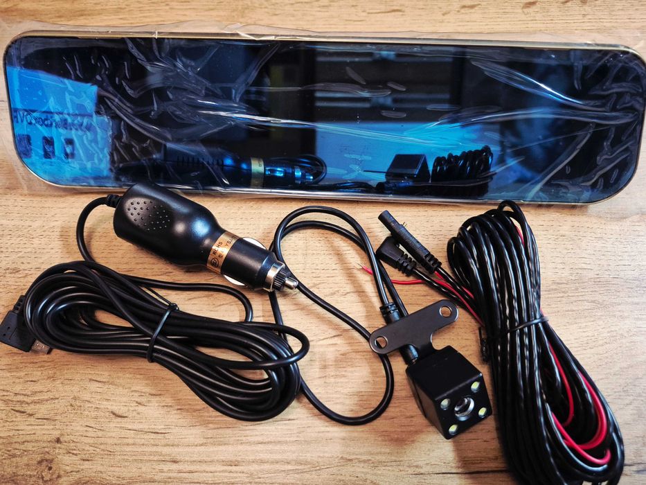 Зеркало-видеорегистратор Vehicle Blackbox DVR + камера заднего вида