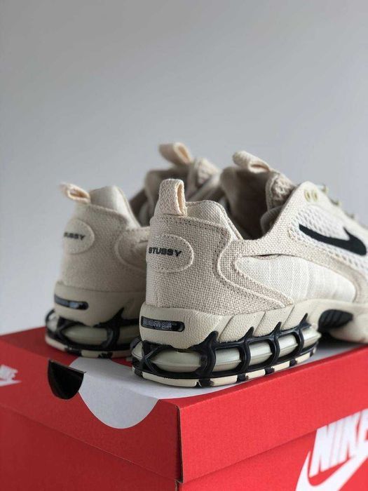 Кроссовки Nike Stussy x Nike Air Zoom Spiridon Cage 2 Fossil. 40-45