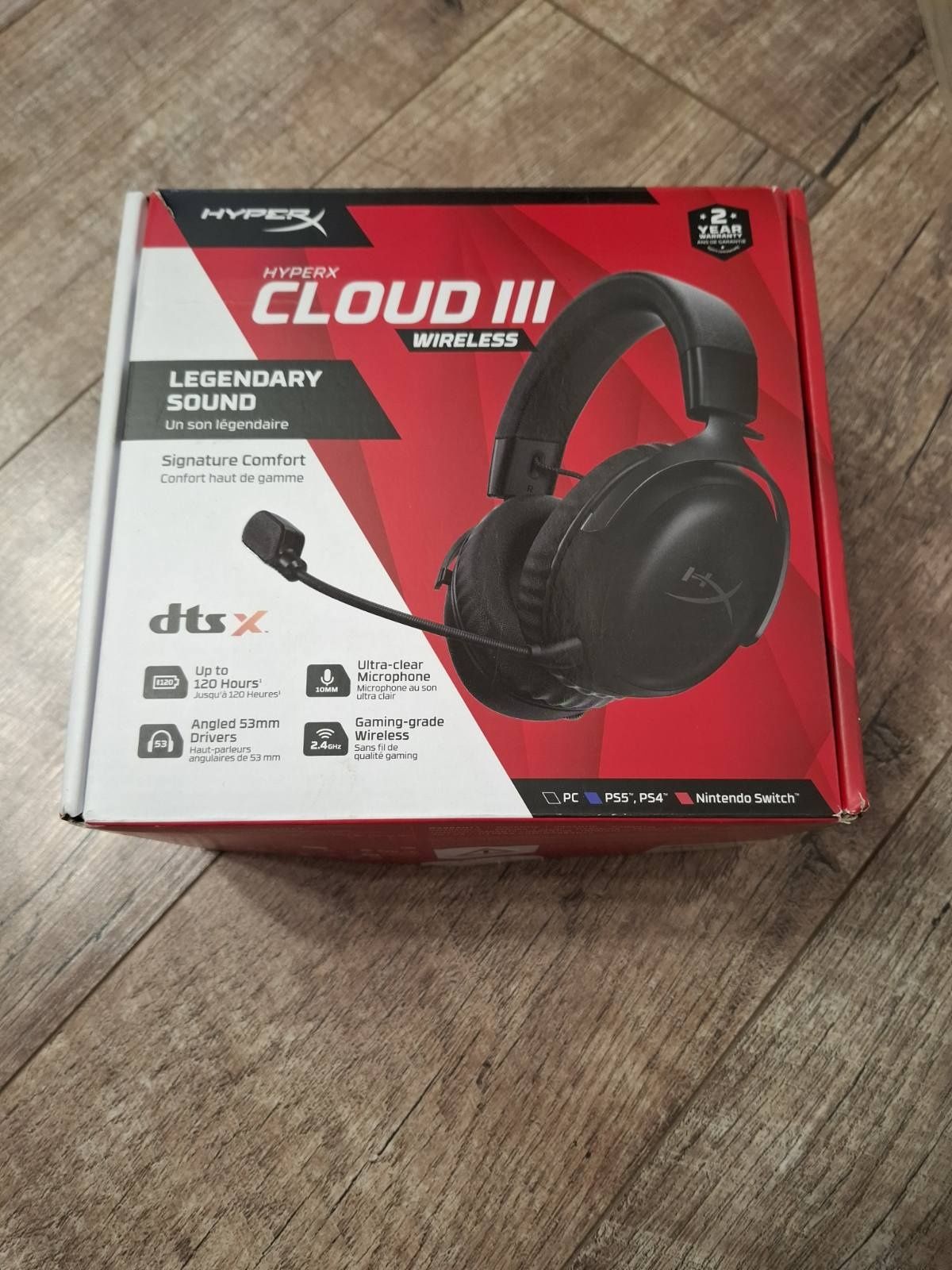 Навушники HyperX Cloud III Black