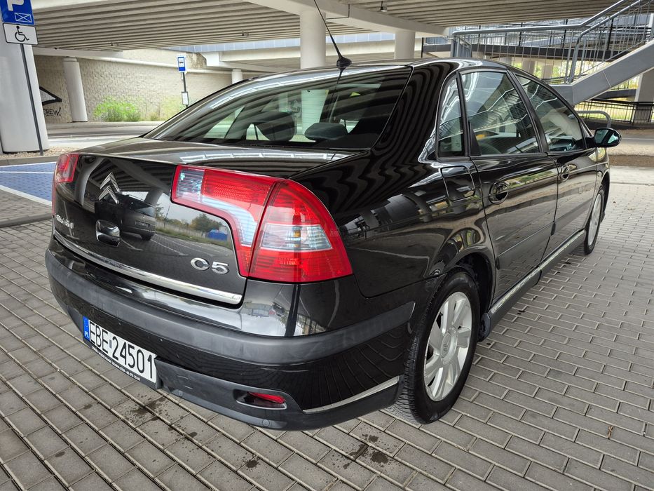 Citroen C5 1.8 benzyna, 2005r, 160000 km przebiegu, PT do 14.10.2025