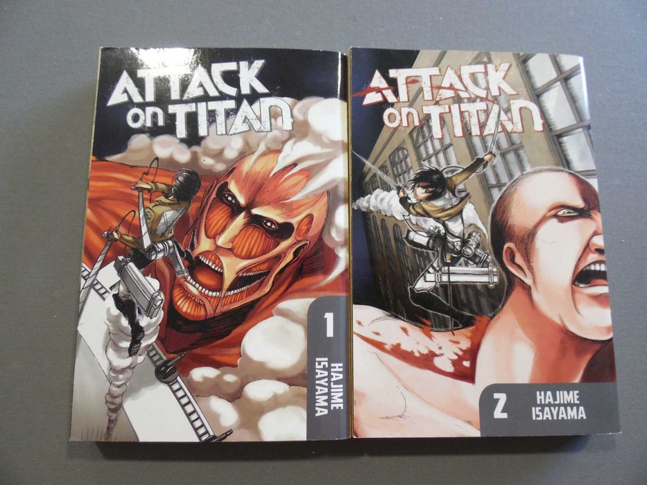 Livros Manga Attack on Titan