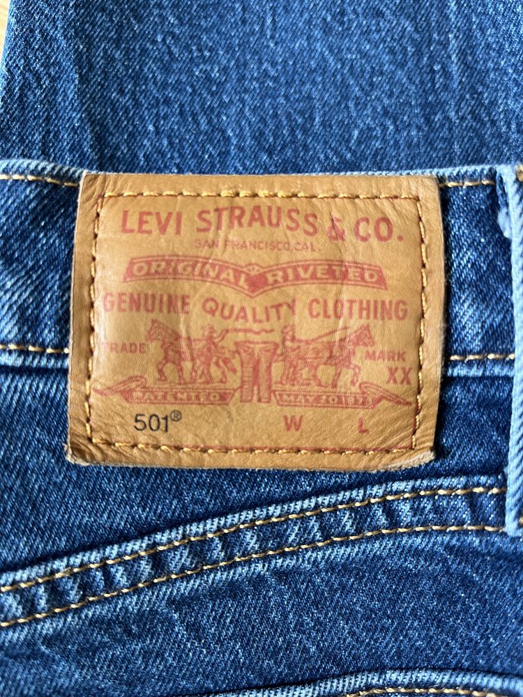 Jeansy levi’s 501